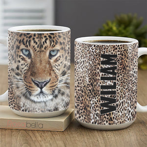 Custom Cups Leopard Cup Cheetah Print Cups All Over Print HNL0901007Z | 11oz