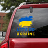 Lets Go Ukrainian Flag We Supporter Ukraina I Stand With Ukraine Ukraine Strong Ukraine Peace St Car Vinyl Decal Sticker