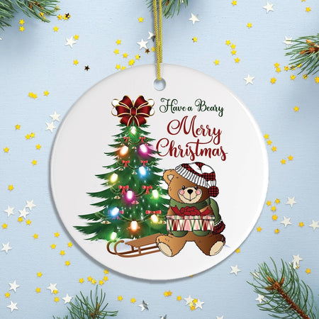 Have a Beary Merry Christmas Ornament