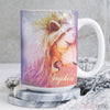 Custom Cups Lion Galaxy Mugs All Over Print PYR2612003 | 15oz