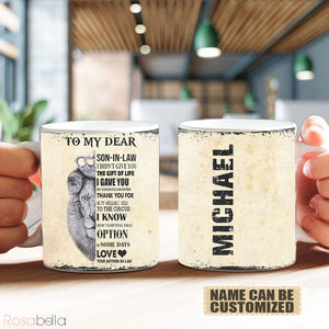 Custom Cups Lion Son In Law Mugs All Over Print TTZ2311011 | 15oz