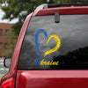 Love For Ukraine And Pease Sticker Car Vinyl Decal Sticker