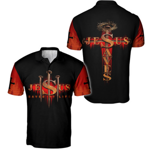 Jesus Saved My Life 3D All Over Printed Shirts For Men and Women Pi0401005