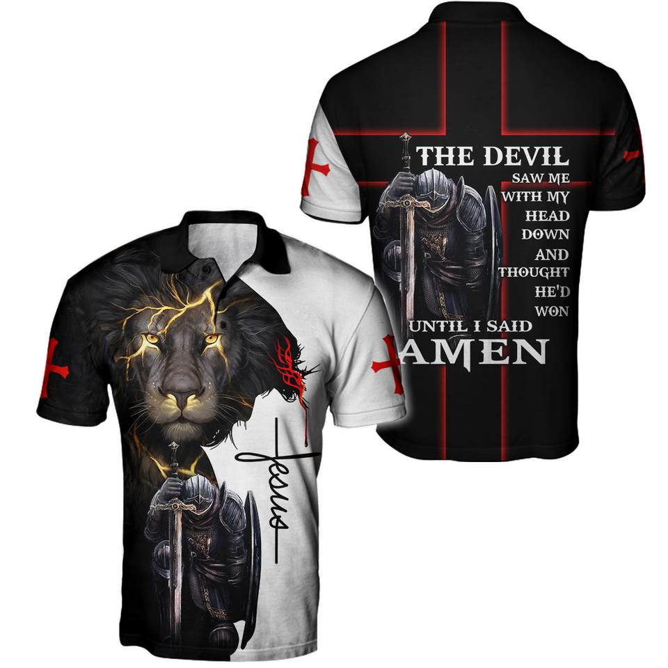 The Devil Saw Me With My Head Down 3D All Over Printed Shirts For Men and Women Pi250501S13