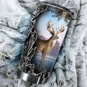 Camo Deer Hunting Tumbler 20 Oz NMT020311