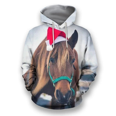 3D All Over Print Christmas Horse