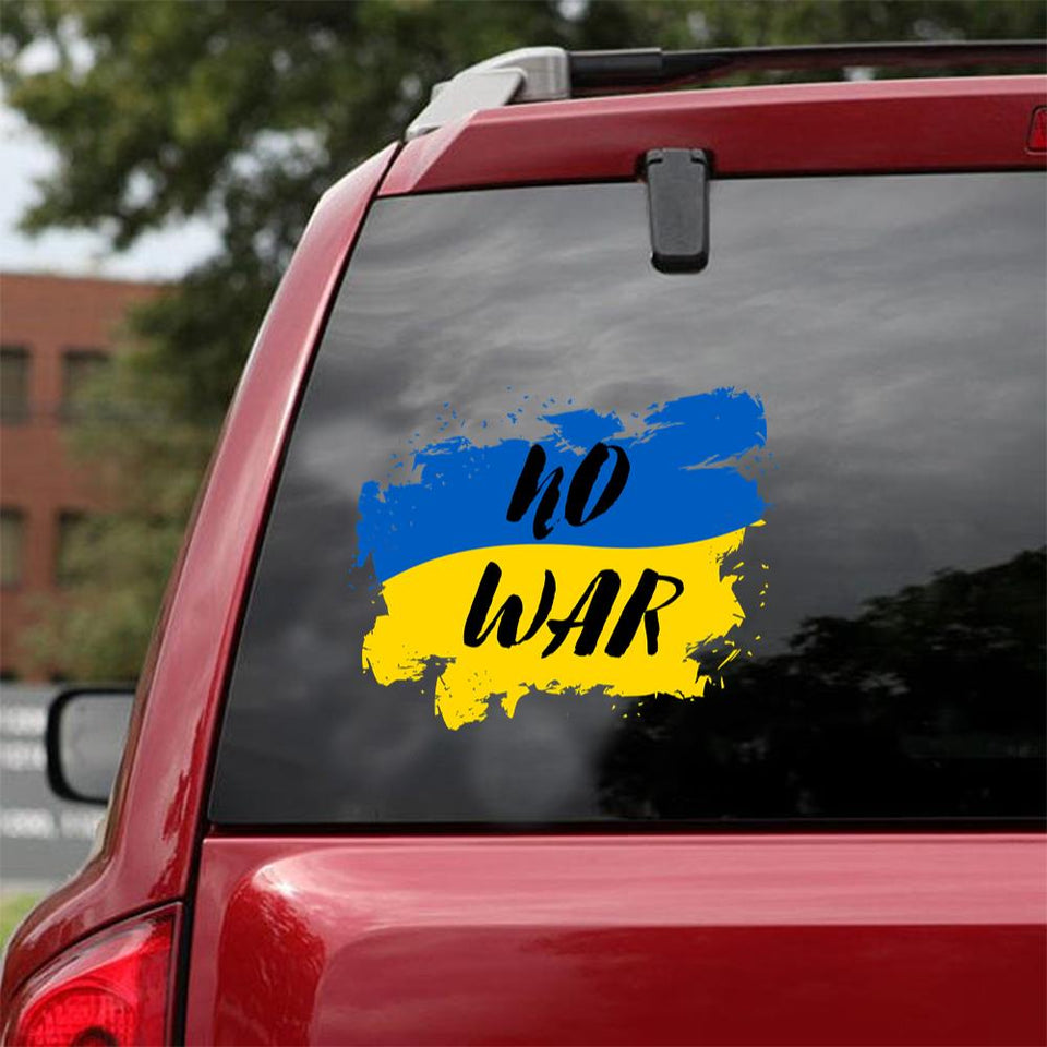 No War More Love. Make Love More Peace Sticker Car Vinyl Decal Sticker