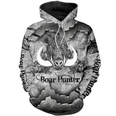 PL432 BOAR HUNTER 3D ALL OVER PRINTED SHIRTS FOR MEN AND WOMEN