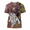 PL435 DOG HUNTER 3D ALL OVER PRINTED SHIRTS