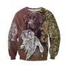 PL435 DOG HUNTER 3D ALL OVER PRINTED SHIRTS