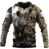 PL436 WILD BOAR 3D ALL OVER PRINTED SHIRTS