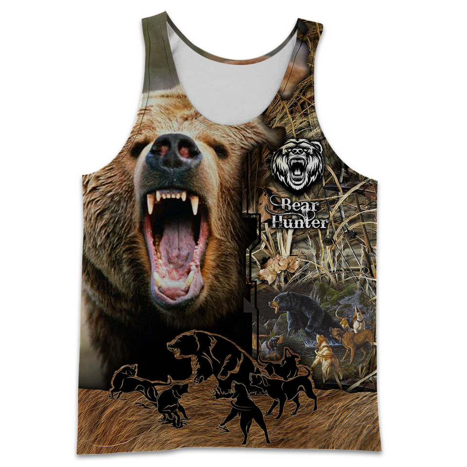 PL438 LOVE BEAR 3D ALL OVER PRINTED SHIRTS