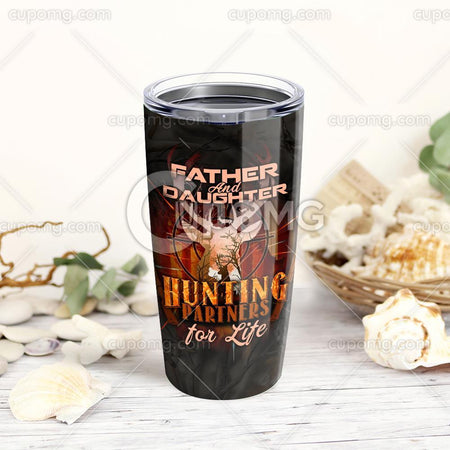 Father and Daughter Hunting Partners For Life Tumbler 20oz PSL52TC