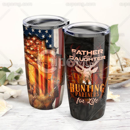 Father and Daughter Hunting Partners For Life Tumbler 20oz PSL52TC