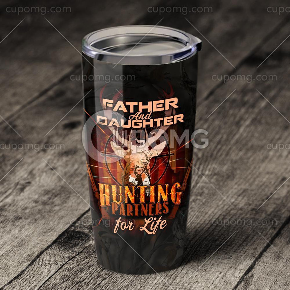 Father and Daughter Hunting Partners For Life Tumbler 20oz PSL52TC