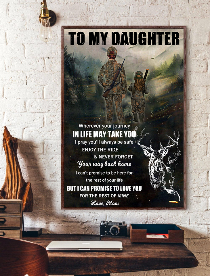 [sk1770-snf-ptd]-to-my-daughter-poster-hunting-lover