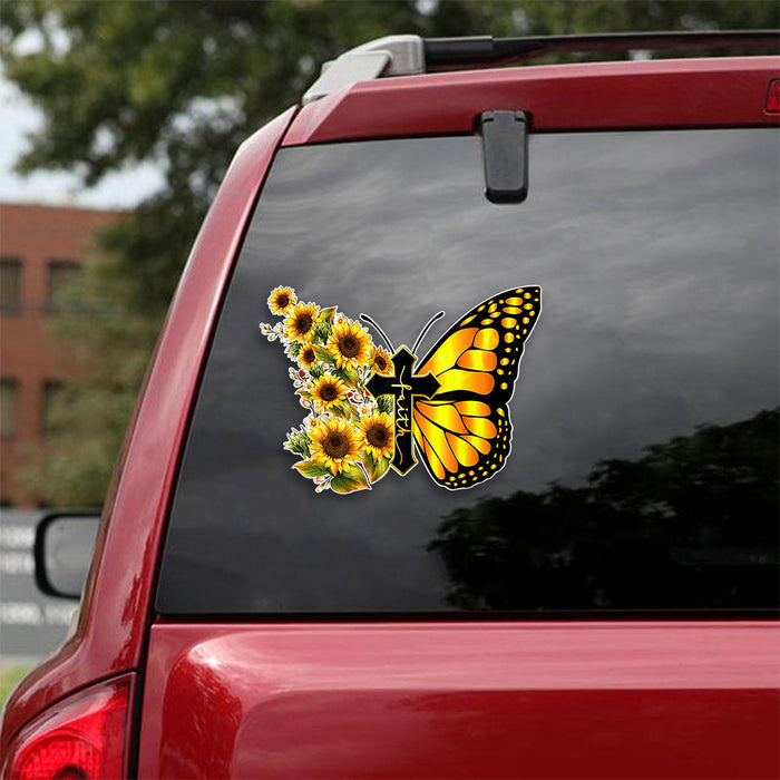 [th0855-snf-ptd]-my-god-my-faith-crack-car-sticker-god-lover
