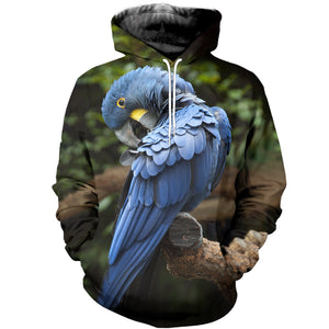 Parrot 3D Printed Hoodie T-shirt 2018 DT161191