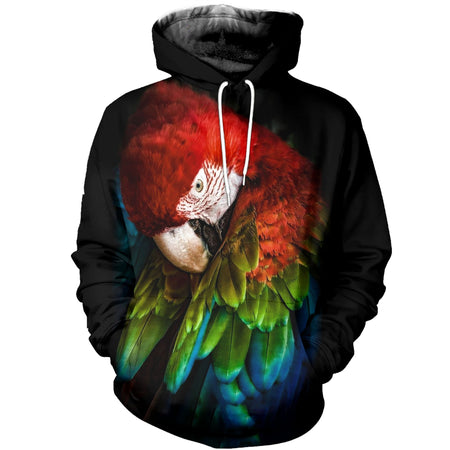 3D Printed Parrot Eye Hoodie T-shirt DT140902