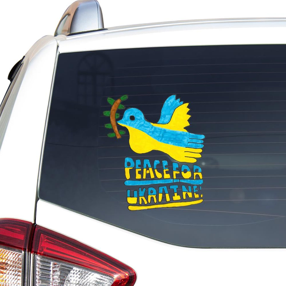 Peace For Ukraine Sticker_870 Car Vinyl Decal Sticker
