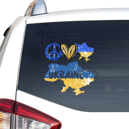Peace Love Ukraine Sticker _281 Car Vinyl Decal Sticker