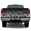 Pile Of Skulls Tailgate Wrap Sticker Tailgate Wrap Decals For Trucks