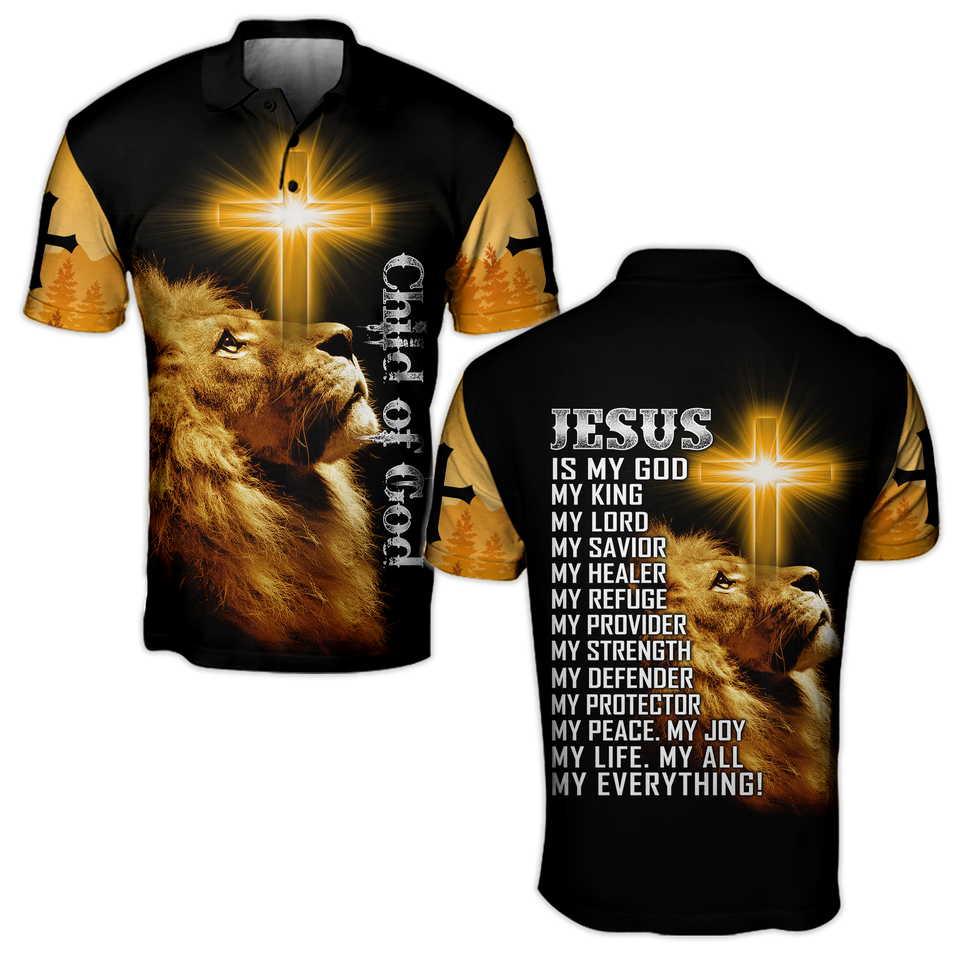 Child Of God  3D All Over Printed Shirts For Men and Women Pi15102003S