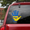 Pray For Ukraine Support The Ukraine Essential Car Vinyl Decal Sticker