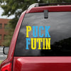 Puck Futin I Stand With Ukraine Usa Support Ukrain 2022 Peace Love Ukraine Car Vinyl Decal Sticker