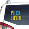 Puck Futin I Stand With Ukraine Usa Support Ukrain 2022 Peace Love Ukraine Car Vinyl Decal Sticker