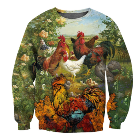 Premium Rooster 3D All Over Printed Unisex 26
