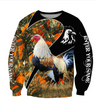 King Rooster Customize II 3D All Over Printed Unisex Hoodie 9