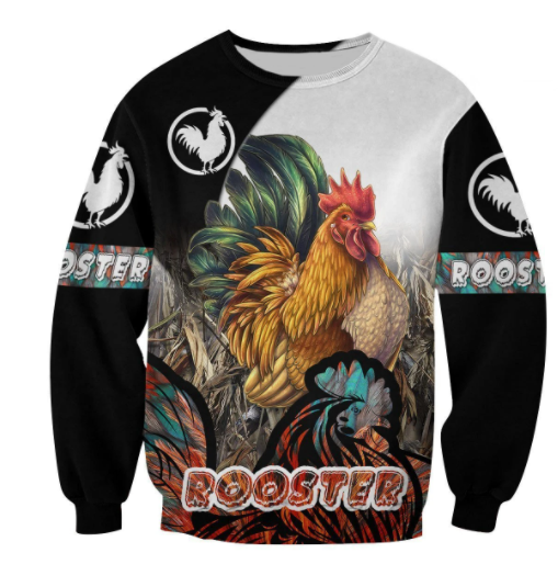 Premium Rooster 3D All Over Printed Unisex 27