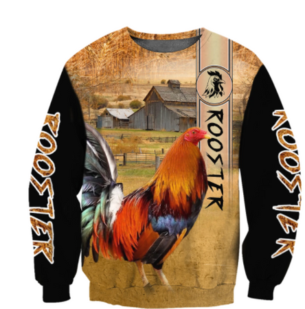Premium Rooster 3D All Over Printed Unisex 29