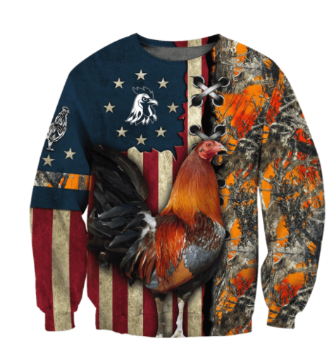 Premium Rooster 3D All Over Printed Unisex 24