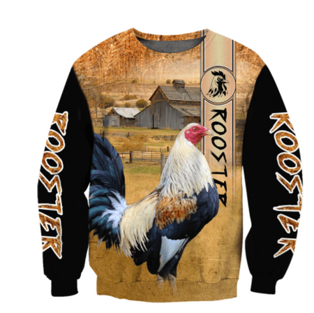 Premium Rooster 3D All Over Printed Unisex 35