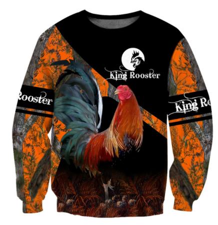 Rooster King Camo III All Over Printed 3
