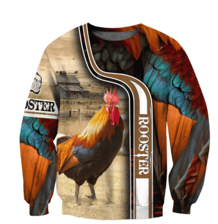 Premium Rooster 3D All Over Printed Unisex 25