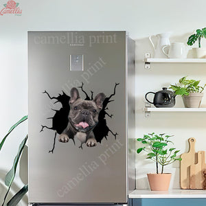 Funny French Bulldog Decals For Windows Cool Sticker Paper Easter Gifts