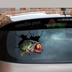 Funny Bass Fishing Stickers For Cars Your Cute Funny Vinyl Car Decals Stickers Mother's Day Gift Ideas