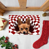 [sk0155-dom-lad] Doormat Chihuahua DOGS CUTE Decorate The HOUSE - Camellia Print