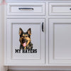 Funny German Shepherd To All My Haters Stickers For Scrapbooking Super Cute Decal Mothers Day Presents