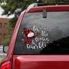 [sk0251-snf-tnt] Teacher Car Sticker Lover - Camellia Print