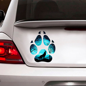 Wolf Paw Decal Sticker Car Funny Birthday Memes Sunflower Decal Mothers Day Crafts