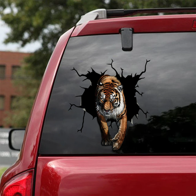 [sk0919-snf-lad]-tiger-sticker-animals-lover