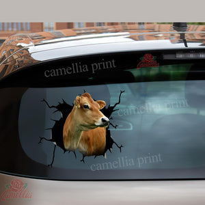 Cow Crack Mom Car Decal Nice Custom Car Window Decals Family Gifts