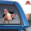 Pig Crack Decals Funny Sticker Valentines Gifts For Her