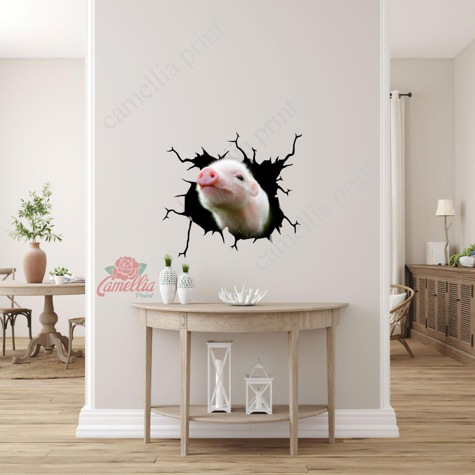 Pig Crack Sticker Cute Cute A Bee Stickers Gifts For Nurses