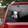 [sk1453-snf-lad]-goat-crack-car-sticker-cattle-lover
