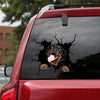 [sk1531-snf-tnt]-rottweiter-crack-car-sticker-dogls-lover